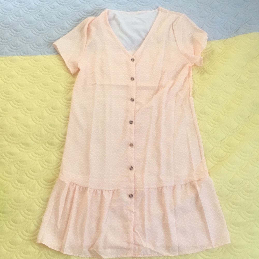 Short sleeve summer dress